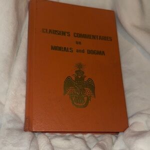 Rare Masonic Collectible: Clausen's Commentaries on Morals